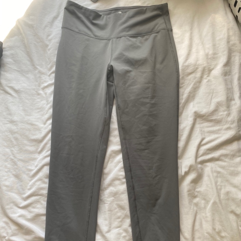 Gray 90 degree leggings